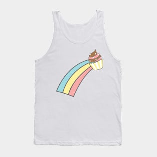 Rainbow cupcake Tank Top